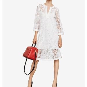$348 BCBGMaxAzria Lace Shift Dress